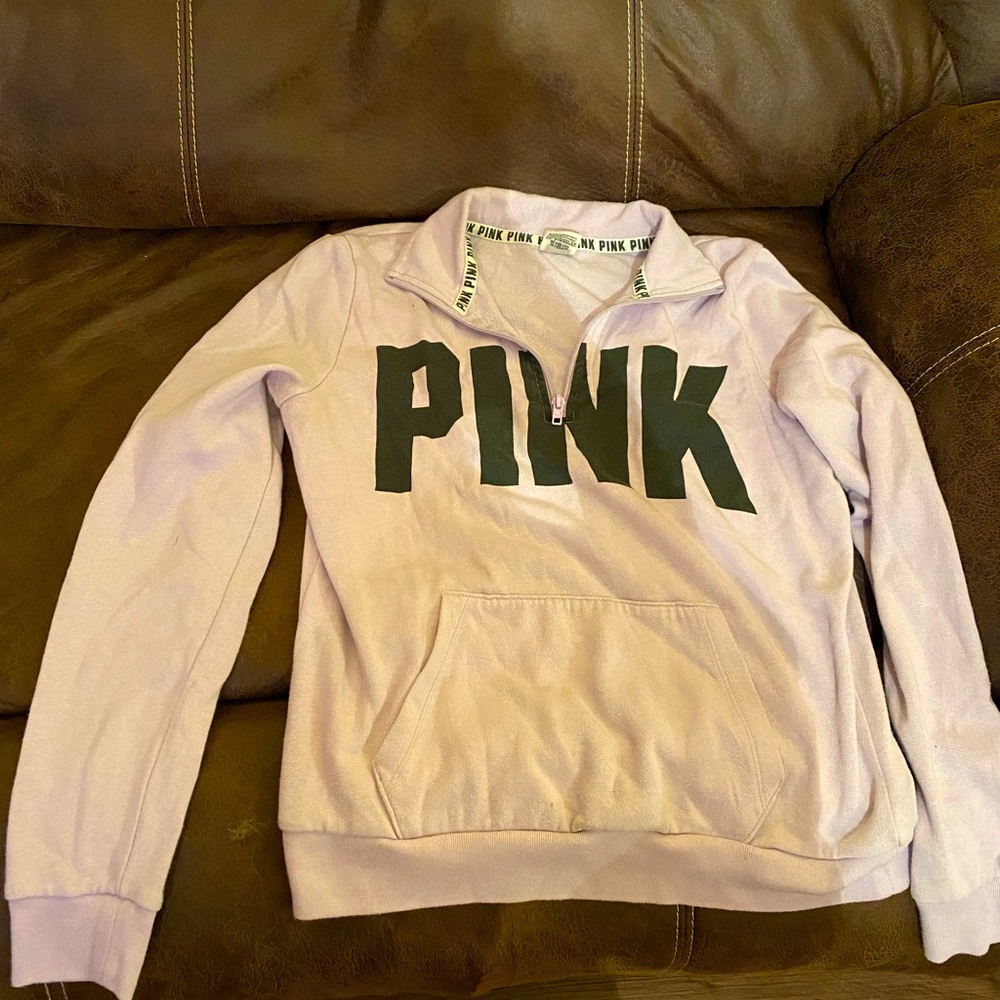 Pink hoodie